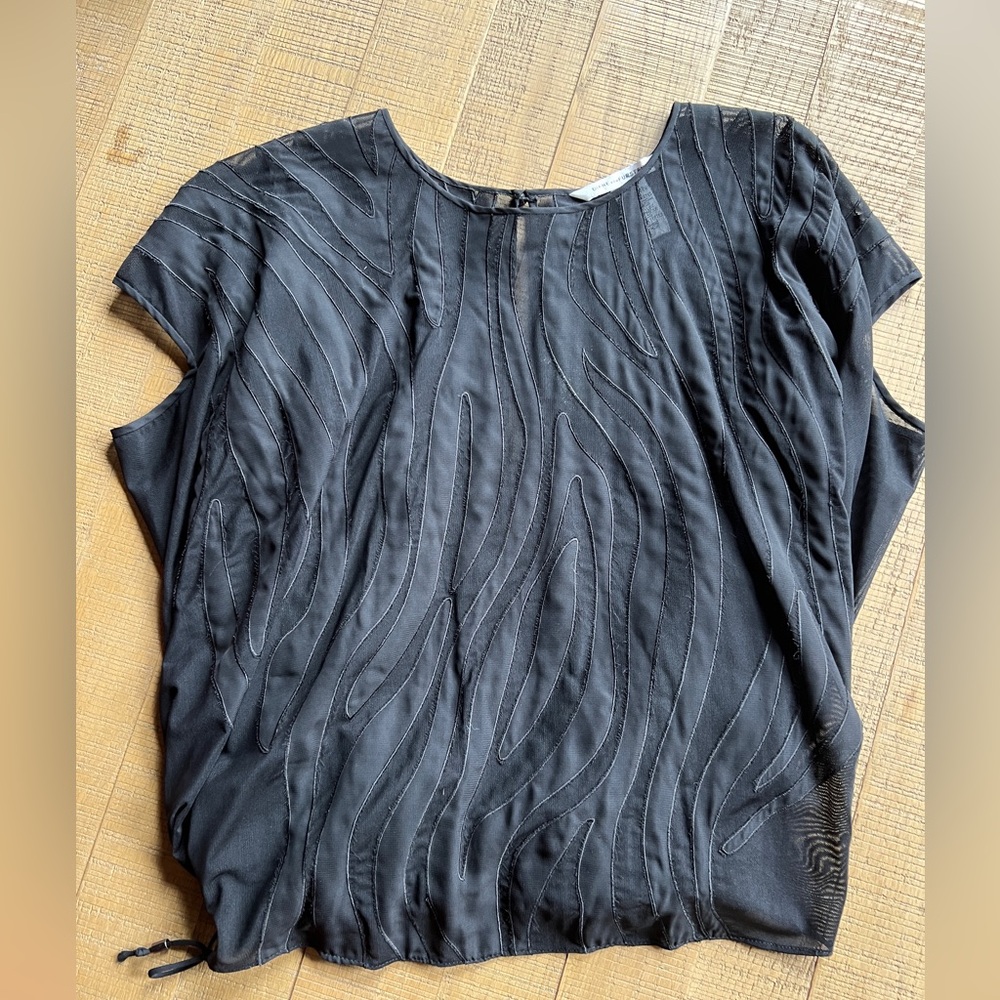 Diane von Furstenburg Sheer Shell Top
